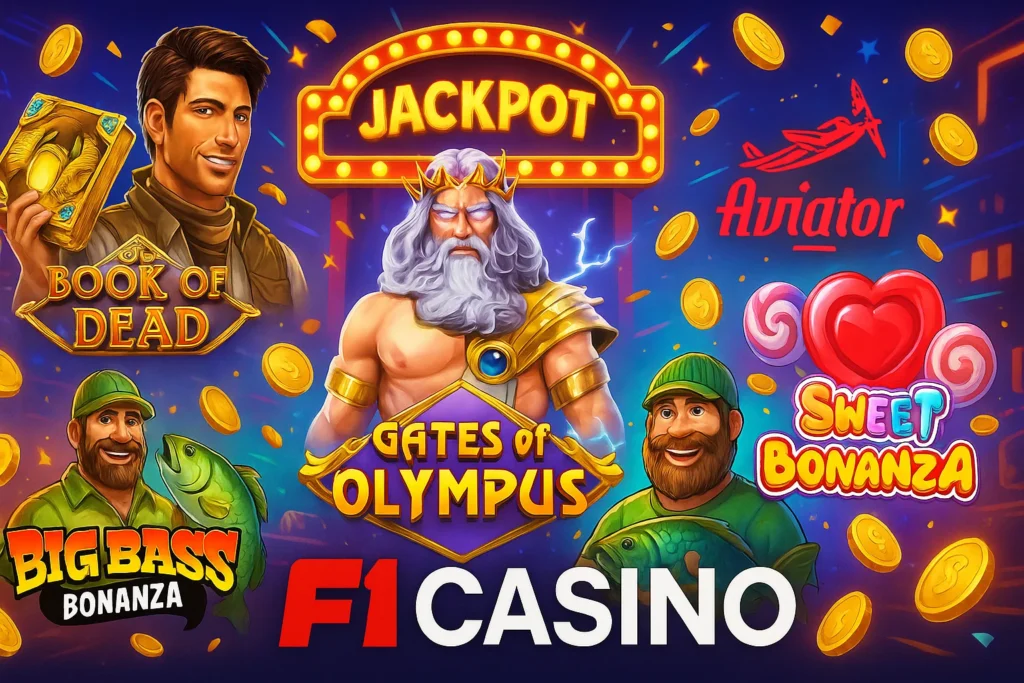 F1 Casino Najlepsze Gry Sloty Online